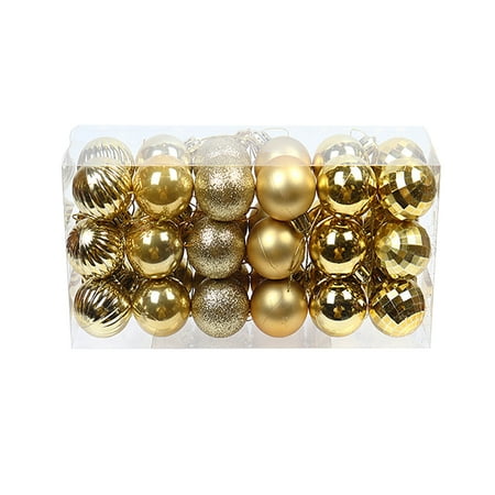 QILIN 1 Box DIY Christmas Balls Pendant Anti-deform Plastic Festive Ambience Christmas Tree Balls Home Decor
QILIN 1 Box DIY Christmas Balls Pendant Anti-deform Plastic Festive Ambience Christmas Tree Balls Home Decor