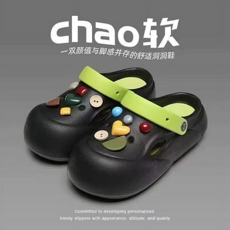 High beauty value DIY hole shoes women‘s summer cute fashion home outdoor non-slip thick bottom comfortable beach sandals
High beauty value DIY hole shoes women‘s summer cute fashion home outdoor non-slip thick bottom comfortable beach sandals