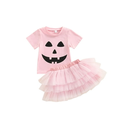 Toddler Baby Girl Short Skirt Outfits Short Sleeve Smile Face Printed T-Shirt + Mesh Patchwork Elastic Waist Skirts Set
Toddler Baby Girl Short Skirt Outfits Short Sleeve Smile Face Printed T-Shirt + Mesh Patchwork Elastic Waist Skirts Set