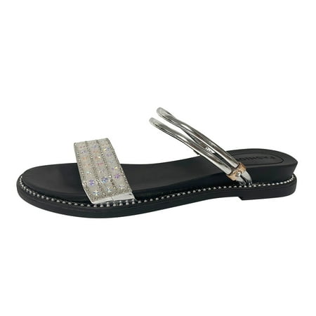 Vedolay Platform Sandals Women Women s Elastic Ankle Strap Flat Sandals Summer Dressy Shoes Cute Strappy Sandals(Silver 8)
Vedolay Platform Sandals Women Women s Elastic Ankle Strap Flat Sandals Summer Dressy Shoes Cute Strappy Sandals(Silver 8)