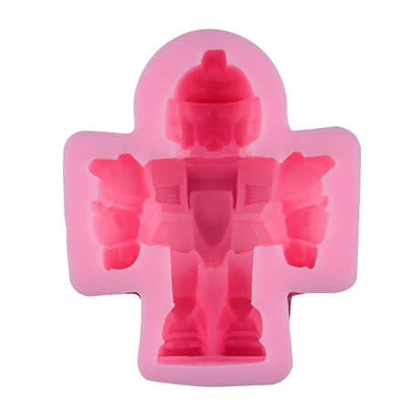 3D Robot Shape Silicone Fondant Mold DIY Decorating Supplies Tool for Cake Pudding Chocolate Soap Polymer Clay
3D Robot Shape Silicone Fondant Mold DIY Decorating Supplies Tool for Cake Pudding Chocolate Soap Polymer Clay