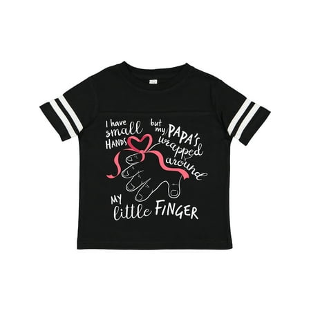 Inktastic I Have Small Hands but My Papas Wrapped Around My Little Finger Gift Toddler Boy or Toddler Girl T-Shirt
Inktastic I Have Small Hands but My Papas Wrapped Around My Little Finger Gift Toddler Boy or Toddler Girl T-Shirt