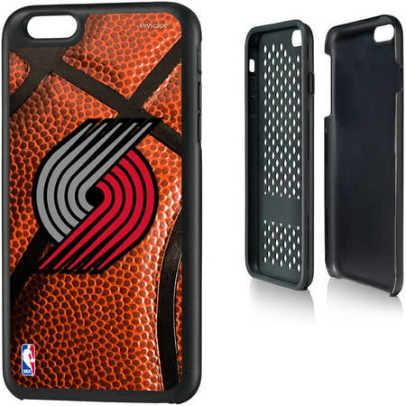 Portland Trail Blazers Basketball Design Apple iPhone 6 Plus Rugged Case by Keyscaper