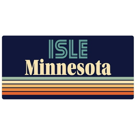 Isle Minnesota 5 x 2.5-Inch Fridge Magnet Retro Design
Isle Minnesota 5 x 2.5-Inch Fridge Magnet Retro Design
