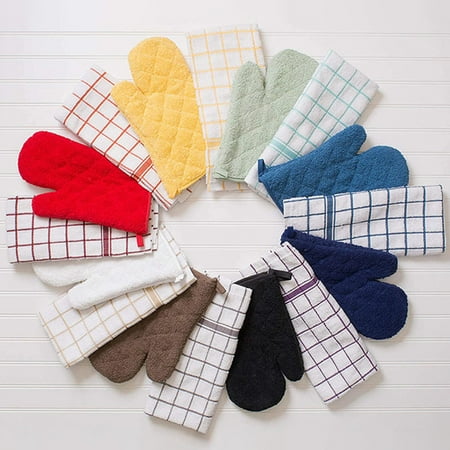 UDIYO 2Pcs Oven Mitts Quilted Terry Cloth Lining Extra Long Heat Resistant Kitchen Gloves Thick Hot for Reliable Flexible Polyester Cotton Oven 11 Inch
UDIYO 2Pcs Oven Mitts Quilted Terry Cloth Lining Extra Long Heat Resistant Kitchen Gloves Thick Hot for Reliable Flexible Polyester Cotton Oven 11 Inch