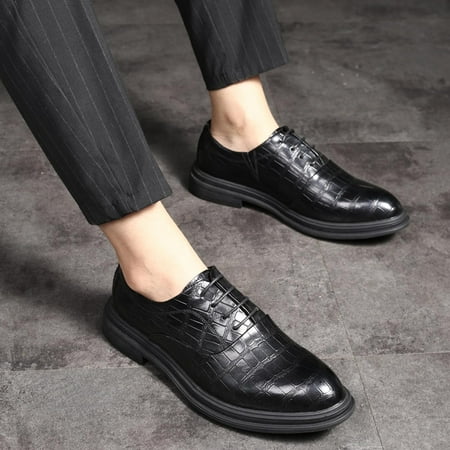 Cathalem Mens Shoes Classic Business Leather Shoes Fashion Retro Casual Pattern Lace Up Leather Mens Leather Shoes Casual Boot Black 11
Cathalem Mens Shoes Classic Business Leather Shoes Fashion Retro Casual Pattern Lace Up Leather Mens Leather Shoes Casual Boot Black 11