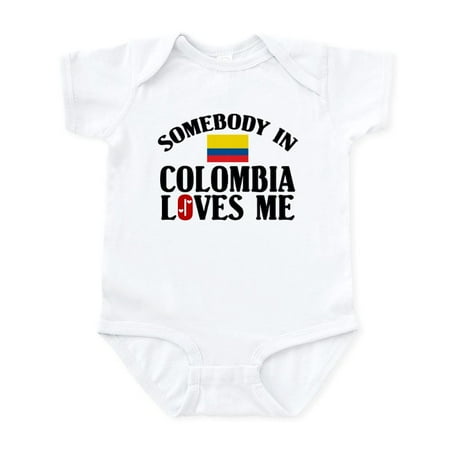 CafePress - Somebody In Colombia Infant Creeper - Baby Light Bodysuit Size Newborn - 24 Months
CafePress - Somebody In Colombia Infant Creeper - Baby Light Bodysuit Size Newborn - 24 Months