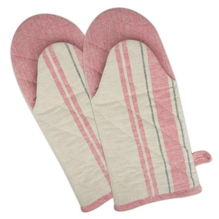 Terry Oven Mitt Mint Set of 2