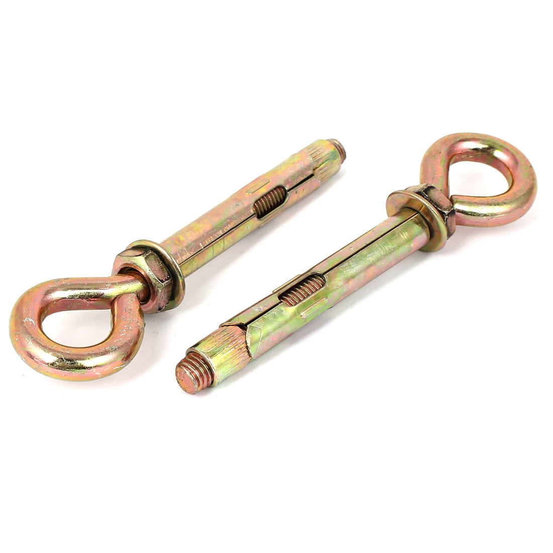 Wall Concrete Brick Expansion Screws Closed Hook Bolts 12mm Dia Sleeve