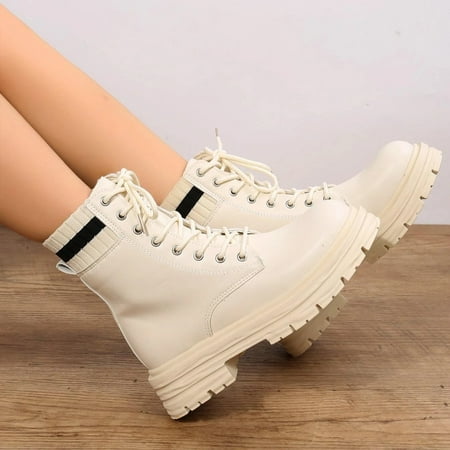 Cathalem Boot Heels for Women Arrival Style Beige White Winter Women Fashion Platform Pu Ankle Boots Woman Boots Women White 6.5
Cathalem Boot Heels for Women Arrival Style Beige White Winter Women Fashion Platform Pu Ankle Boots Woman Boots Women White 6.5