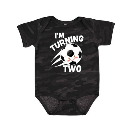 Inktastic I m Turning Two with Soccer Ball Gift Baby Boy or Baby Girl Bodysuit 
Inktastic I m Turning Two with Soccer Ball Gift Baby Boy or Baby Girl Bodysuit