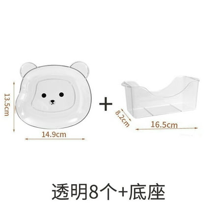 Cute Bear Kitchen Tableware Kawaii Plates Kitchen Plates Food Household Plastic Friut Snack Plate Sauce Dish Christmas tableware
Cute Bear Kitchen Tableware Kawaii Plates Kitchen Plates Food Household Plastic Friut Snack Plate Sauce Dish Christmas tableware