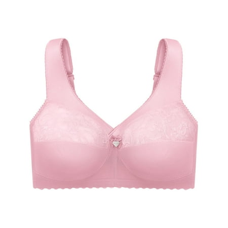 Women s Plus Size Wonderwire Front-Closure Bra Underwire #1245