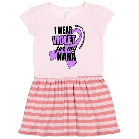 Inktastic I Wear Violet For My Nana Hodgkins Lymphoma Awareness Gift Toddler Girl Dress
Inktastic I Wear Violet For My Nana Hodgkins Lymphoma Awareness Gift Toddler Girl Dress