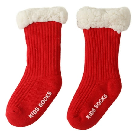 Baby Socks Winter Thicken Warm Floor Socks for Girls Boys Cotton Anti Slip Solid Color Lamb Wool Socks Toddler Infant 0-3 Years
Baby Socks Winter Thicken Warm Floor Socks for Girls Boys Cotton Anti Slip Solid Color Lamb Wool Socks Toddler Infant 0-3 Years