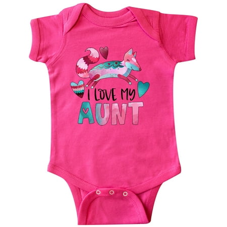 Inktastic I Love My Aunt Pink and Blue Fox with Hearts Gift Baby Boy or Baby Girl Bodysuit
Inktastic I Love My Aunt Pink and Blue Fox with Hearts Gift Baby Boy or Baby Girl Bodysuit