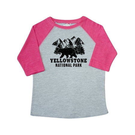 Inktastic Yellowstone National Park with Bear Mountains and Trees Gift Toddler Boy or Toddler Girl T-Shirt
Inktastic Yellowstone National Park with Bear Mountains and Trees Gift Toddler Boy or Toddler Girl T-Shirt