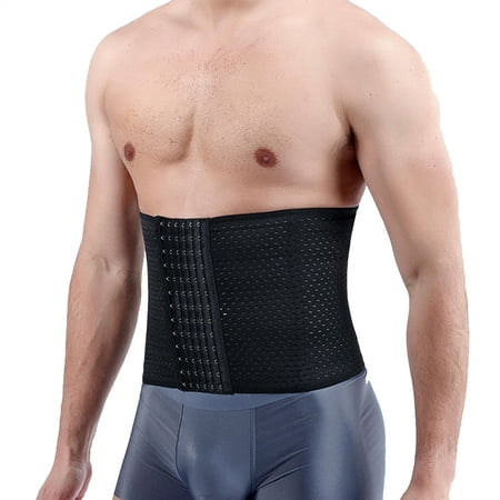 POP CLOSETS Men s Mesh Waist Trainer Belt for Body Shaping Waist Slimming Body Shaper - Back Support Girdle for Gym Exercise
POP CLOSETS Men s Mesh Waist Trainer Belt for Body Shaping Waist Slimming Body Shaper - Back Support Girdle for Gym Exercise