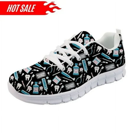 Casual Black Lace Up Flats Shoes Girls Funny 3D Cartoon Dentist/Teeth Printed Woman Summer Sneakers Fashion Footwear
Casual Black Lace Up Flats Shoes Girls Funny 3D Cartoon Dentist/Teeth Printed Woman Summer Sneakers Fashion Footwear