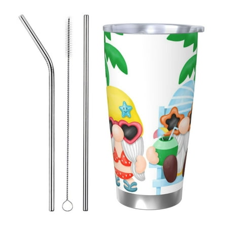 Matuu Gnomes Summer Beach1 for 20oz Durable Thermal Cups Keep Drinks Cold and Hot Insulated Car Mug with Lid-Straw Three-piece Set
Matuu Gnomes Summer Beach1 for 20oz Durable Thermal Cups Keep Drinks Cold and Hot Insulated Car Mug with Lid-Straw Three-piece Set