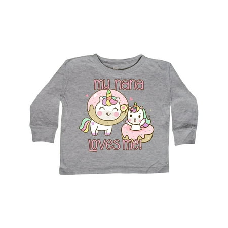 Inktastic My Nana Loves Me Unicorn Gift Toddler Boy or Toddler Girl Long Sleeve T-Shirt
Inktastic My Nana Loves Me Unicorn Gift Toddler Boy or Toddler Girl Long Sleeve T-Shirt