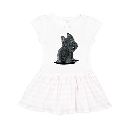 Inktastic A Scottish Moon (Dk) Gift Toddler Girl Dress