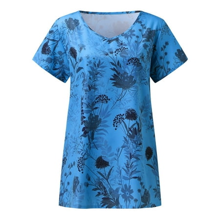 Qufokar Pleated Shirts for Women Short Sleeve Scrub Jackets Neck Side Blouse V Short Sleeve Tops Floral Lace Vest Split Casual Summer Printed Tank Women Shirts Womens T Shirts
Qufokar Pleated Shirts for Women Short Sleeve Scrub Jackets Neck Side Blouse V Short Sleeve Tops Floral Lace Vest Split Casual Summer Printed Tank Women Shirts Womens T Shirts