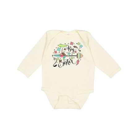 Inktastic Big Sister- Arrow Flowers Feather Gift Baby Girl Long Sleeve Bodysuit
Inktastic Big Sister- Arrow Flowers Feather Gift Baby Girl Long Sleeve Bodysuit