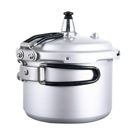 

Aluminum Canner Cooker Rice Cooker Travel for All Hob Types Multifunction Aluminum Alloy Classic Cooker Pressure Canner for Camping 20cm