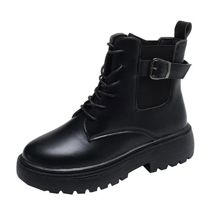 Fashion Autumn Women Boots Round Toe Lace Up Thick Sole Non Slip Comfortable Casual
Fashion Autumn Women Boots Round Toe Lace Up Thick Sole Non Slip Comfortable Casual
