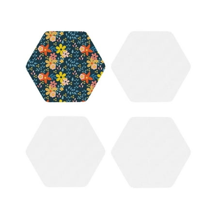 Tideii Blue Floral for Leather Coasters 4 Pieces Anti-fouling and Anti-scalding Decorative Coasters Suitable for Restaurants Kitchens Coffee Shops-Hexagon
Tideii Blue Floral for Leather Coasters 4 Pieces Anti-fouling and Anti-scalding Decorative Coasters Suitable for Restaurants Kitchens Coffee Shops-Hexagon