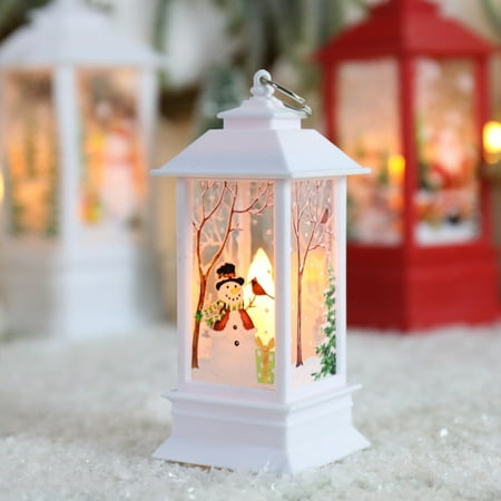 AMNHDO Christmas Lantern Ornaments Xmas Candles Light for Tabletop (B) White Snowman
AMNHDO Christmas Lantern Ornaments Xmas Candles Light for Tabletop (B) White Snowman