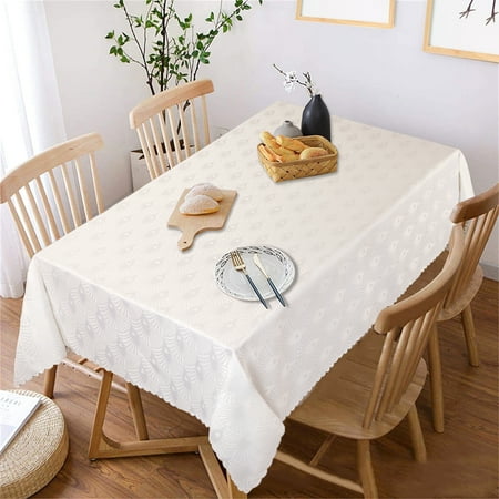 Solid Flower Jacquard Table Cloth Damask Table Cover Heavy Weight Fabric Tabletop Decoration for Kitchen Banquet Party Rectangle 60×84 in beige
Solid Flower Jacquard Table Cloth Damask Table Cover Heavy Weight Fabric Tabletop Decoration for Kitchen Banquet Party Rectangle 60×84 in beige