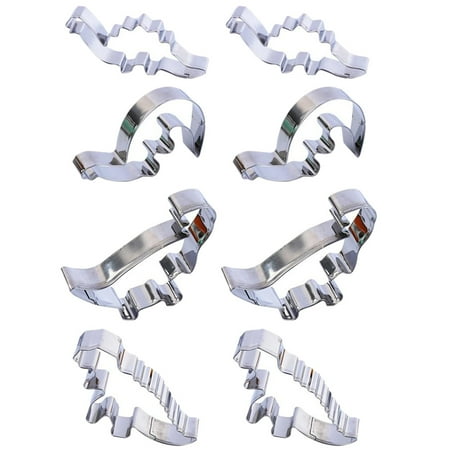 8Pcs Stainless Steel Cookie Cutters Dinosaur Shape Biscuit Molds Baking Tools
8Pcs Stainless Steel Cookie Cutters Dinosaur Shape Biscuit Molds Baking Tools