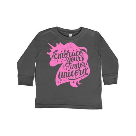 Inktastic Embrace Your Inner Unicorn with Silhouette in Pink Grunge Gift Toddler Boy or Toddler Girl Long Sleeve T-Shirt
Inktastic Embrace Your Inner Unicorn with Silhouette in Pink Grunge Gift Toddler Boy or Toddler Girl Long Sleeve T-Shirt