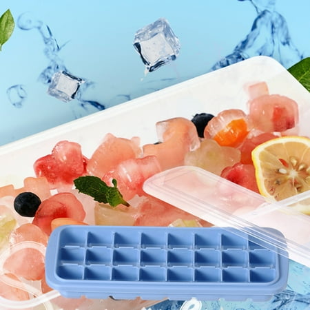 Christmas Gifts Clearance! Cbcbtwo Ice Cube-Tray Easy-Release Silicone And Flexible 24-Ice Trays With Spill-Resistant Removable Lid Durable & Dishwasher Safe - For Food Cocktail Whiskey
Christmas Gifts Clearance! Cbcbtwo Ice Cube-Tray Easy-Release Silicone And Flexible 24-Ice Trays With Spill-Resistant Removable Lid Durable & Dishwasher Safe - For Food Cocktail Whiskey