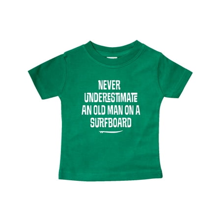 Inktastic Underestimate Old Man Surfboard Gift Baby Boy or Baby Girl T-Shirt
Inktastic Underestimate Old Man Surfboard Gift Baby Boy or Baby Girl T-Shirt