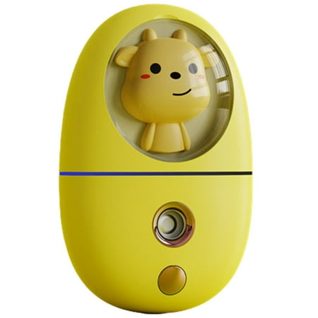 Handheld Mini Humidifier with Night Light USB Rechargeable Hydrating Sprayer Yellow
Handheld Mini Humidifier with Night Light USB Rechargeable Hydrating Sprayer Yellow