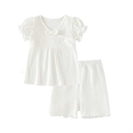 Rovga Outfits For Toddler Girls Baby Spring Summer Solid Cotton Ruffle Short Sleeve Tshirt Shorts Outfits Clothes
Rovga Outfits For Toddler Girls Baby Spring Summer Solid Cotton Ruffle Short Sleeve Tshirt Shorts Outfits Clothes