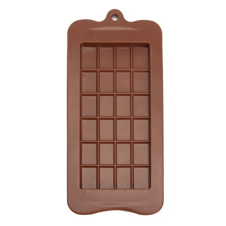 Trayknick 24-Grid Rectangle Chocolate Mold Bar Block Ice Silicone Cake Candy Baking Mould 
Trayknick 24-Grid Rectangle Chocolate Mold Bar Block Ice Silicone Cake Candy Baking Mould