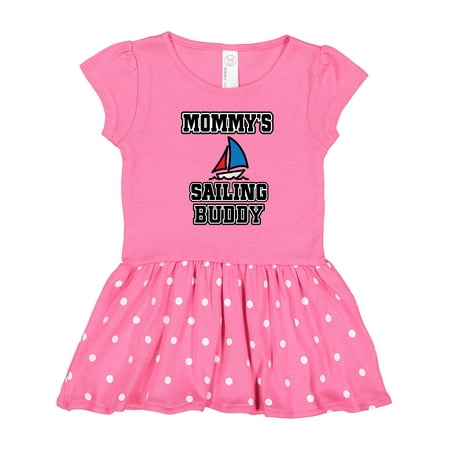 Inktastic Mommy Sailing Buddy Sailboat Gift Toddler Girl Dress