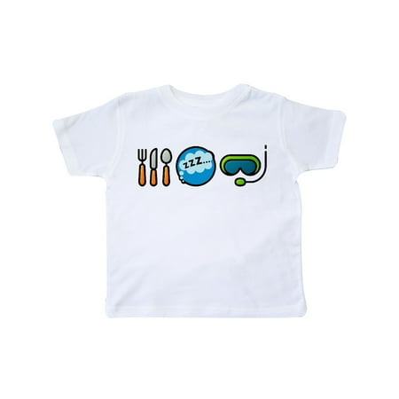 Inktastic Diving Eat Sleep Scuba Mask Gift Toddler Boy or Toddler Girl T-Shirt 
Inktastic Diving Eat Sleep Scuba Mask Gift Toddler Boy or Toddler Girl T-Shirt