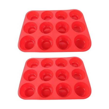 Baking Mold DIY Easy Clean Cookies Muffin Pan 12 Cups Soft Silicone Tray Pudding
Baking Mold DIY Easy Clean Cookies Muffin Pan 12 Cups Soft Silicone Tray Pudding