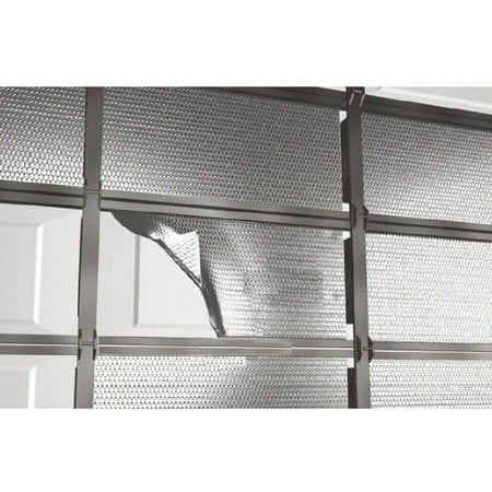 US Energy White Pre-Cut Inserts 2 Car Garage Door Insulation Kit Reflective Foam 
US Energy White Pre-Cut Inserts 2 Car Garage Door Insulation Kit Reflective Foam