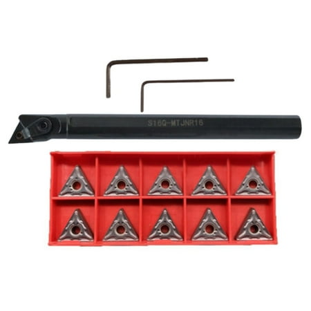 TNMG160404 carbide insert+ S16Q-MTJNR16 16mm Right HOLDER lathe tool inner hole