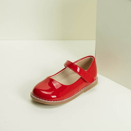 Toddler Girls Mary Jane Flats Soft-soled Patent Leather Party Shoes School Shoes
Toddler Girls Mary Jane Flats Soft-soled Patent Leather Party Shoes School Shoes