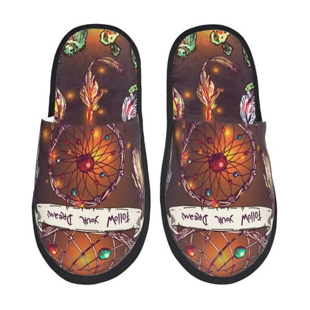 Fuzoiu Beautiful Dreamcatcher1 Print Unisex Furry Slippers Plush Indoor Shoes Trendy House Slippers Anti-Skid EVA Sole House Shoes for Home Office and Travel -Large
Fuzoiu Beautiful Dreamcatcher1 Print Unisex Furry Slippers Plush Indoor Shoes Trendy House Slippers Anti-Skid EVA Sole House Shoes for Home Office and Travel -Large