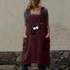 Corashan Fashion Womens Dress Women Casual Loose Cat Watching Fish Print Pocket Irregular Stitching Apron Type Cotton and Linen Dress Dresses for Women 2023
Corashan Fashion Womens Dress Women Casual Loose Cat Watching Fish Print Pocket Irregular Stitching Apron Type Cotton and Linen Dress Dresses for Women 2023
