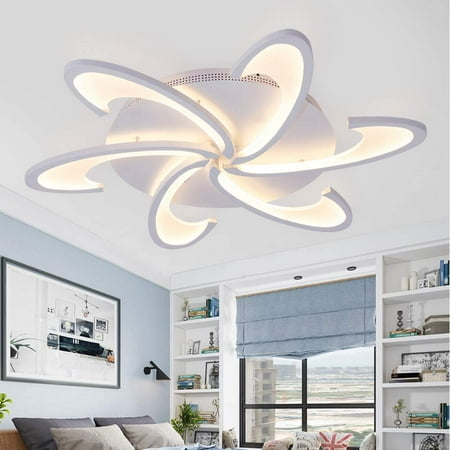 FETCOI 6-Head Ceiling Lights Stepless Dimming LED Chandelier Fixture Acrylic with Remote Control Highlight Flower Ceiling Acrylic Home Chandelier Lamp
FETCOI 6-Head Ceiling Lights Stepless Dimming LED Chandelier Fixture Acrylic with Remote Control Highlight Flower Ceiling Acrylic Home Chandelier Lamp
