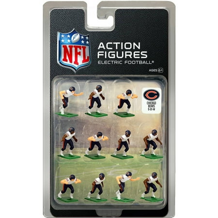Chicago Bears NFL White Uniform Action Figure Set